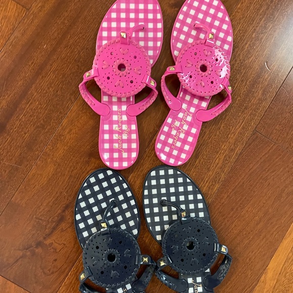 Jack Rogers Shoes - Two pair jack rogers jelly sandals